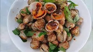 Hình ảnh Sò huyết rang muối