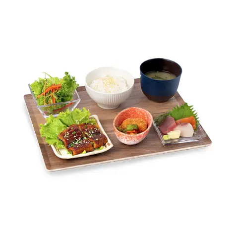 Hình ảnh Tori teriyaki w. sashimi set