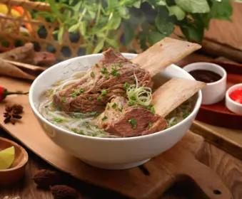 Hình ảnh Phở sườn bò