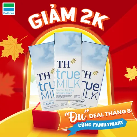 Hình ảnh Combo 2 Sttt Th True Milk 180Ml Bất Kỳ Giảm 2,000Đ