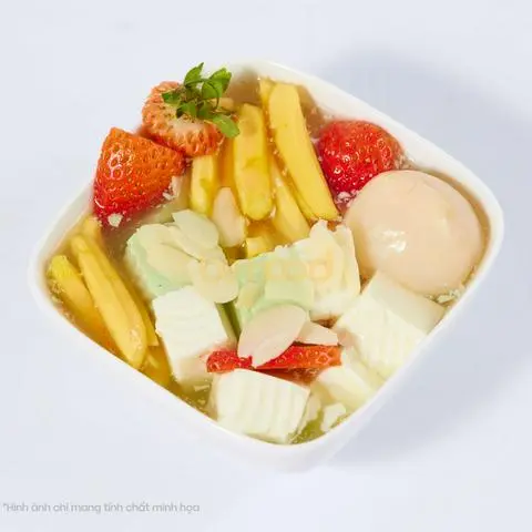 Hình ảnh Chè khúc bạch - Cheese jelly sweet soup