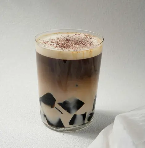 Hình ảnh Cà phê sữa dừa sương sáo