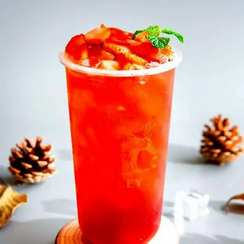 Hình ảnh Trà Dâu Tươi