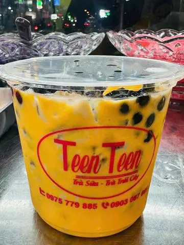 Hình ảnh Trà sữa phô mai trân châu