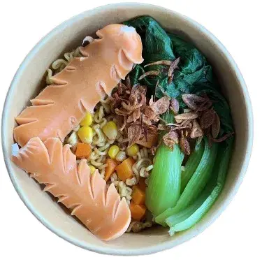 Hình ảnh Mì trộn xúc xích