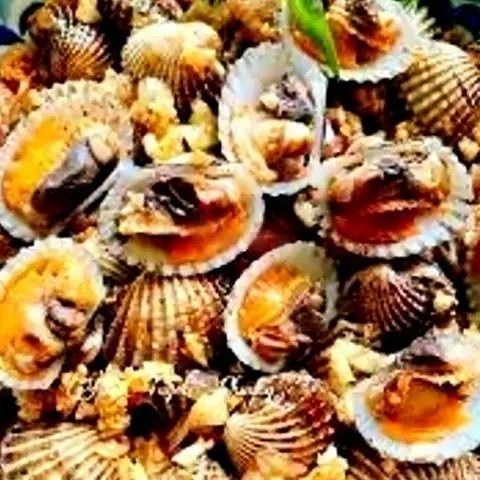 Hình ảnh Sò huyết nướng
