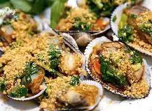 Hình ảnh Sò lông nướng mỡ hành