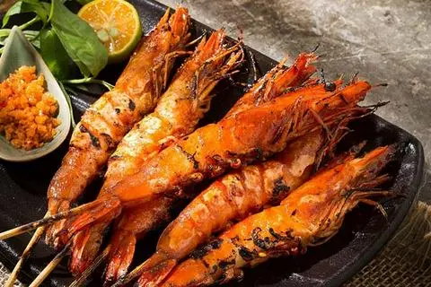 Hình ảnh Tôm nướng muối ớt