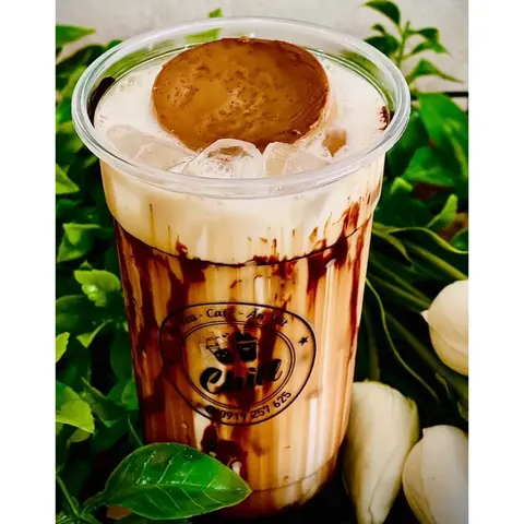 Hình ảnh Trà sữa bánh flan