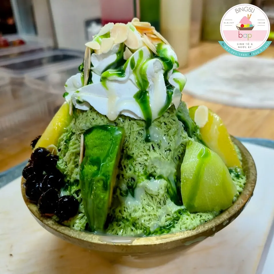 Hình ảnh Bingsu Bơ