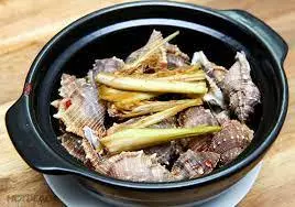 Hình ảnh Ốc gai hấp sả