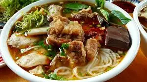 Hình ảnh Bún bò sườn bắp