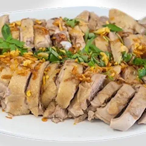 Hình ảnh Cháo vịt nguyên con - gỏi- cháo