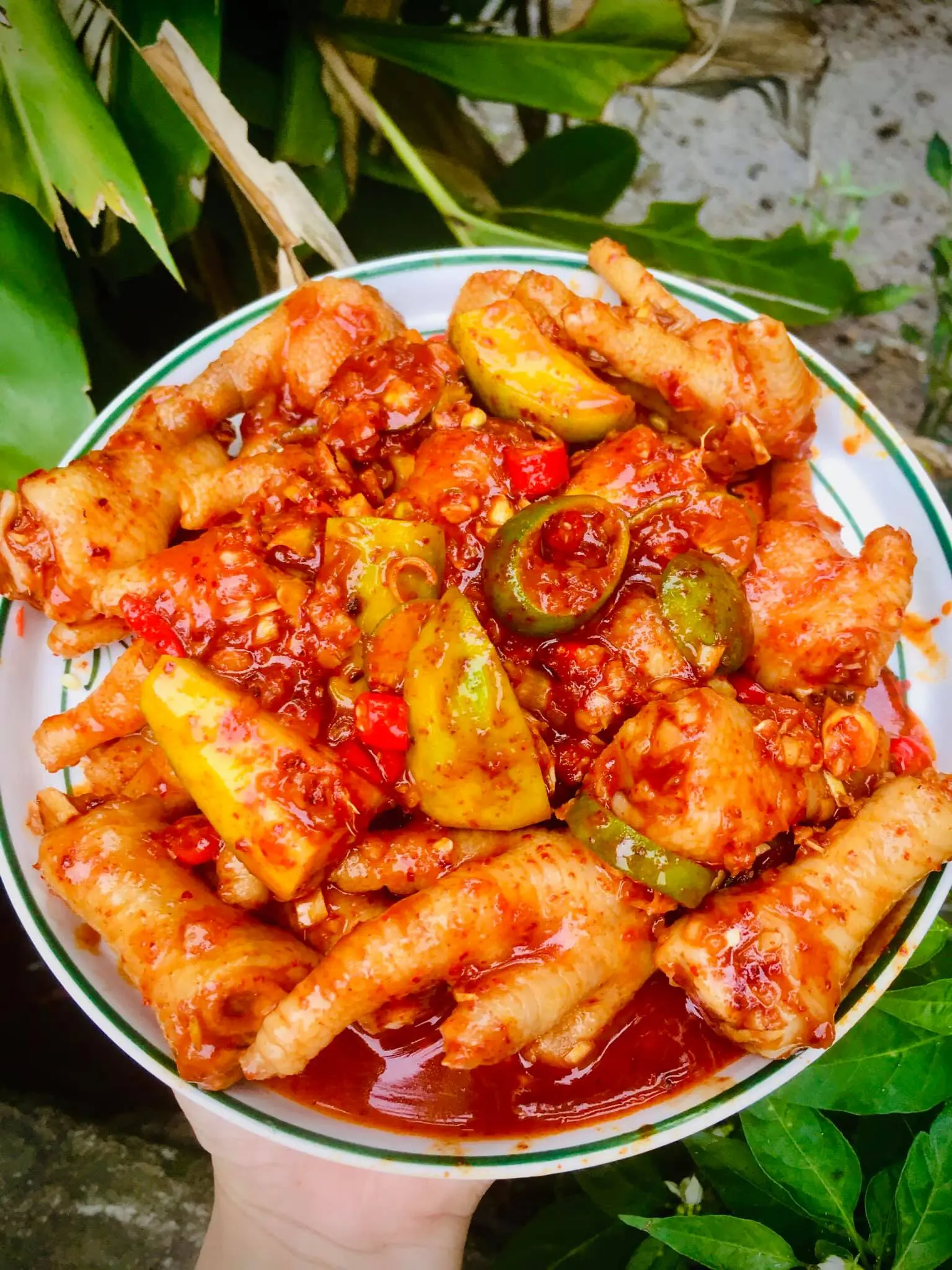Hình ảnh Chân gà sốt Thái