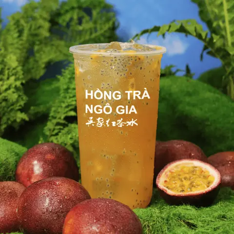Hình ảnh Ô long ô mai chanh dây