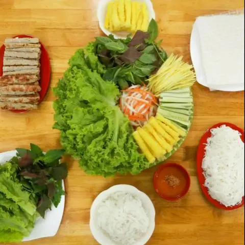 Hình ảnh Nem nướng - phần 4 người ăn