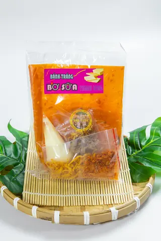 Hình ảnh Bánh tráng dẻo tôm bơ sữa
