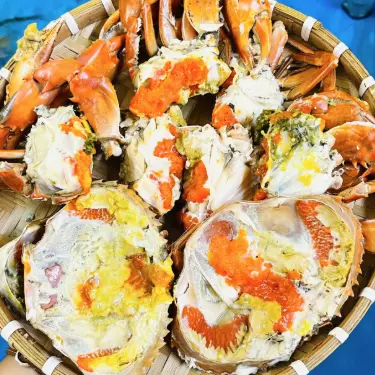 Hình ảnh Cua gạch hấp 250gr-300gr