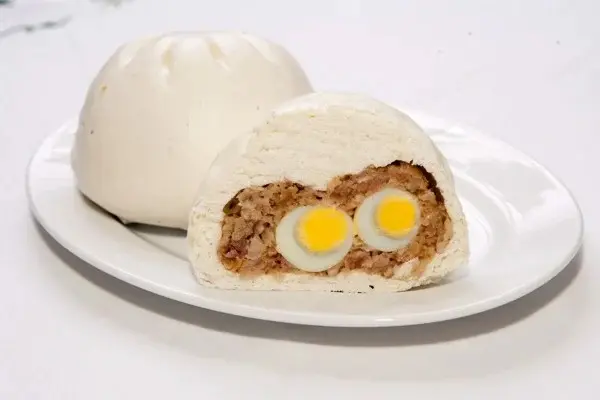 Hình ảnh Bánh bao Thọ Phát 2 món (Trứng cút)