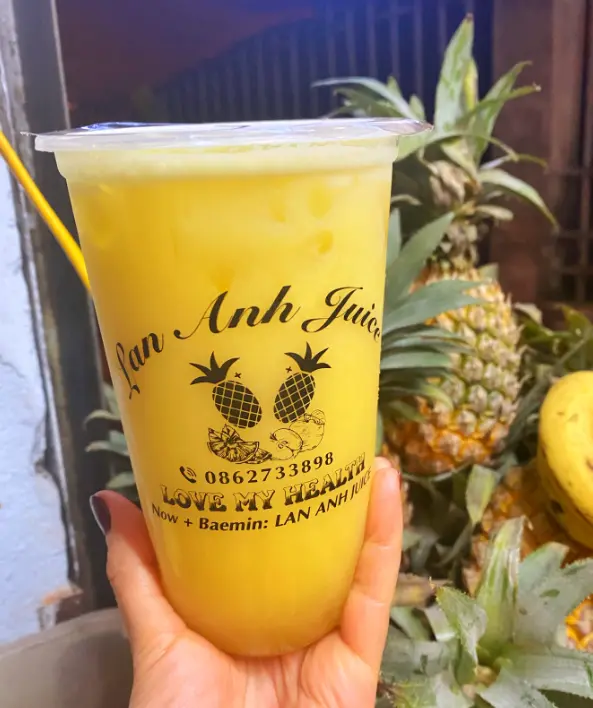 Hình ảnh Chanh leo lắc sữa
