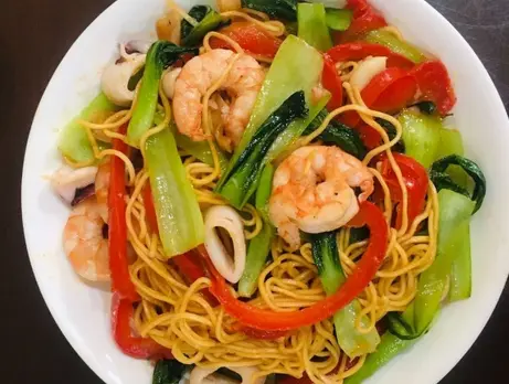 Hình ảnh Mì xào hải sản