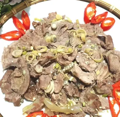 Hình ảnh Bắp kèn dê hấp sả
