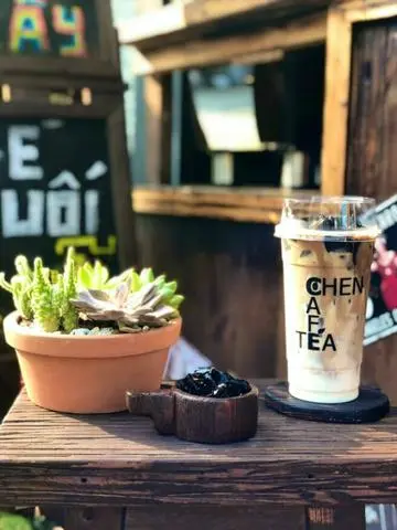 Hình ảnh Sữa tươi cà phê sương sáo