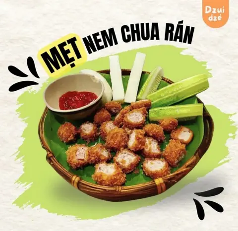 Hình ảnh Nem chua rán Dzẻ Dzẻ