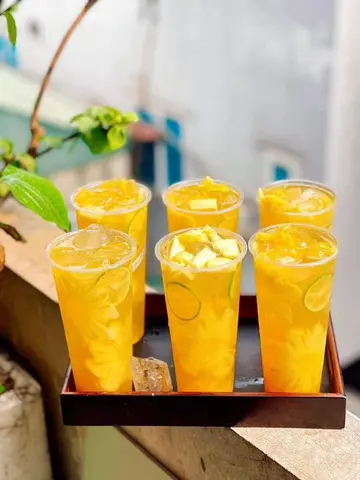 Hình ảnh Trà dứa chanh leo 700ml