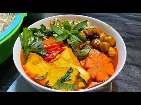 Hình ảnh Hủ tiếu bò kho chay