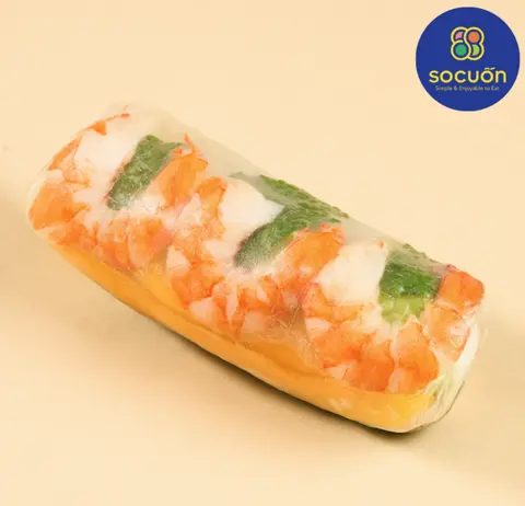 Hình ảnh Cuốn tôm xoài - 1 cuốn