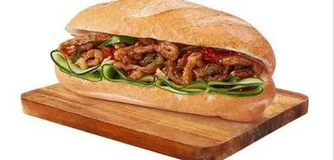 Hình ảnh Bánh mì chả cá