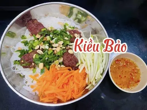 Hình ảnh Bún nem nướng