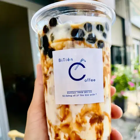 Hình ảnh Sữa tươi trân châu đường đen