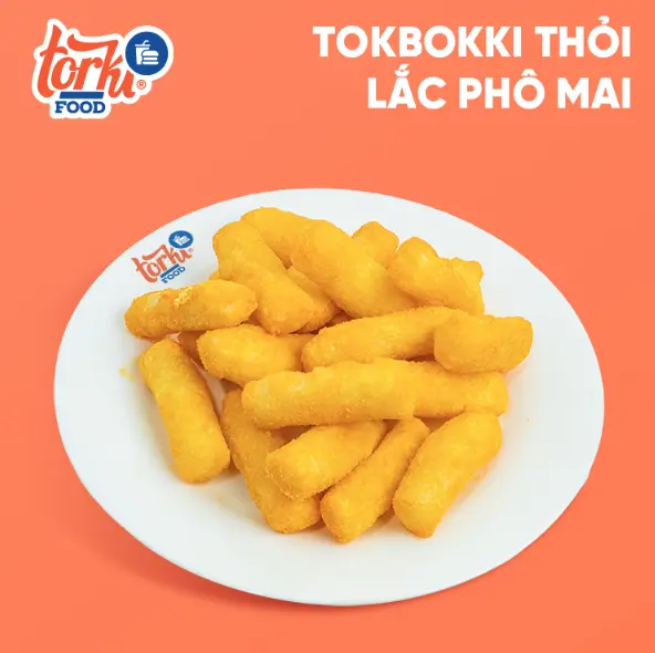 Hình ảnh Bánh Gạo Tokbokki Chiên Lắc Phô Mai