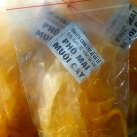 Hình ảnh Bánh tráng phô mai muối cay