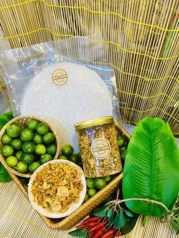 Hình ảnh Combo muối tép hành phi