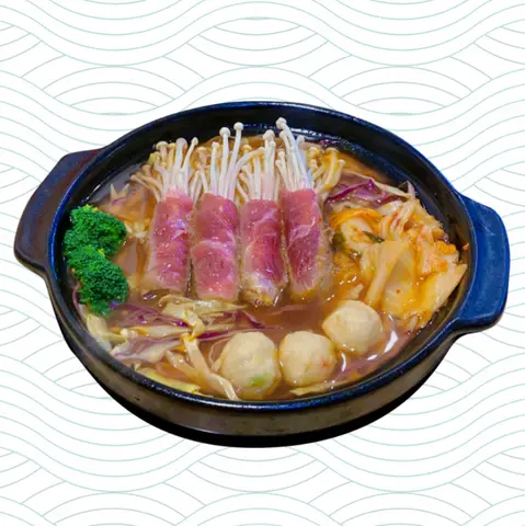 Hình ảnh Mì Cay Bò Cuộn Kim Châm
