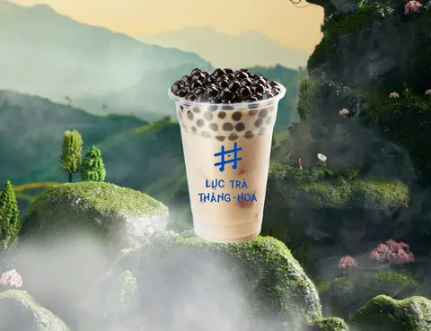 Hình ảnh Lục trà sữa trân châu đen