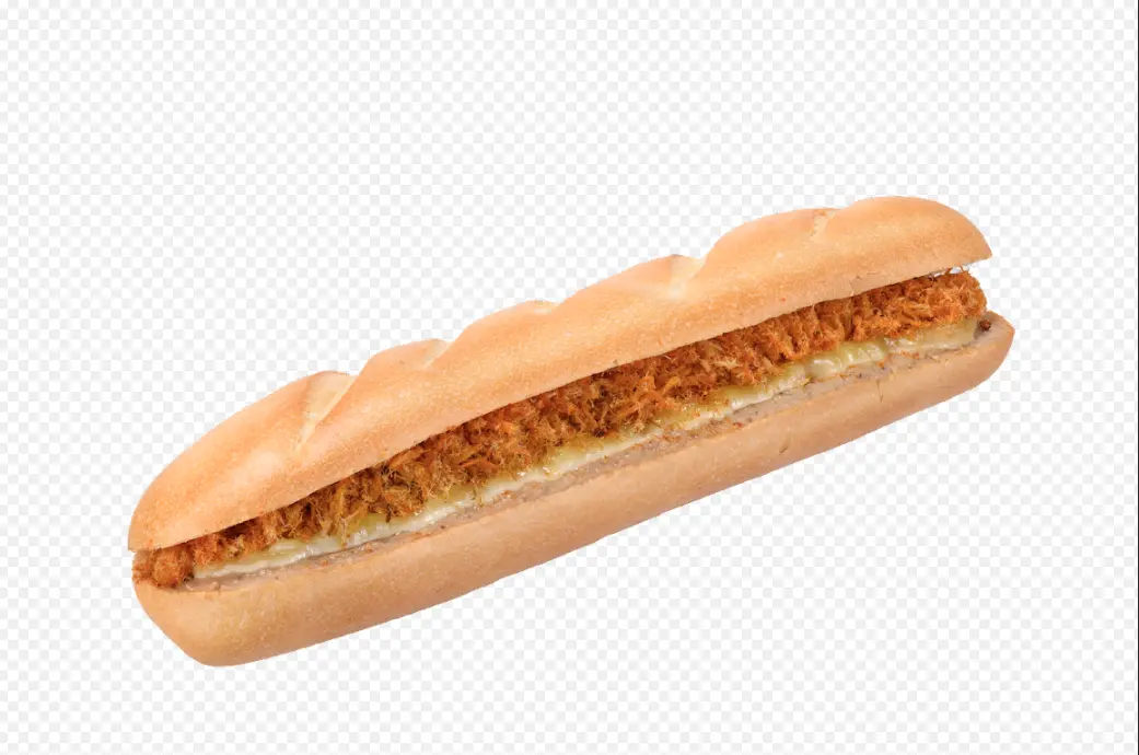 Hình ảnh Bánh mì que pate chà bông