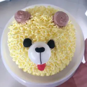 Hình ảnh Bánh sữa tươi gấu