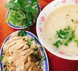 Hình ảnh Combo cháo - gỏi gà 1 người