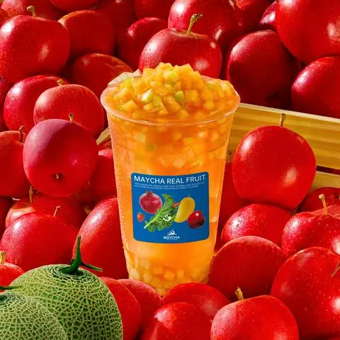 Hình ảnh Lục Trà Táo Dưa Lưới Thanh Mát