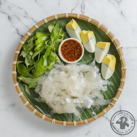 Hình ảnh Bánh Tráng Chấm Bà Gánh