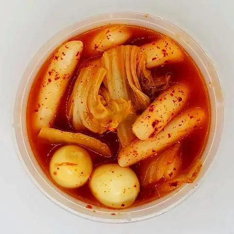 Hình ảnh Tokbokki xúc xích