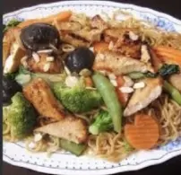 Hình ảnh Mì xào thập cẩm chay