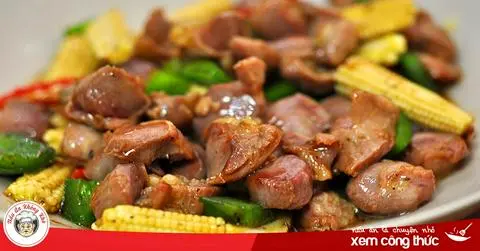 Hình ảnh Mề gà chiên giòn