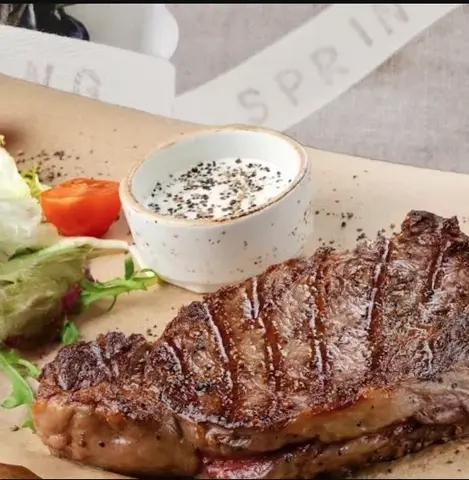 Hình ảnh Steak bò Úc sốt tiêu đen