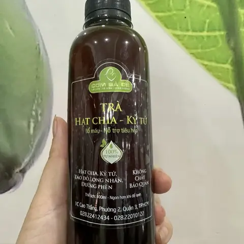 Hình ảnh Trà hạt chia - táo đỏ - kỷ tử