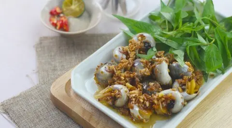 Hình ảnh Ốc mỡ cháy tỏi